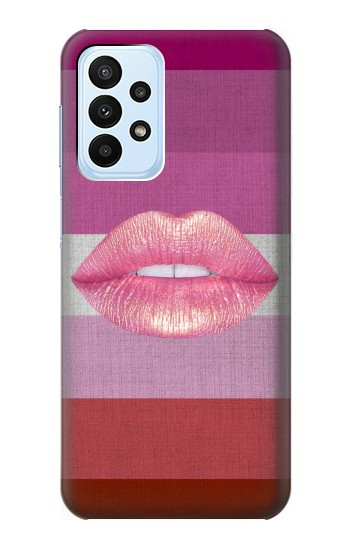 S3473 LGBT Lesbiennes Drapeau Etui Coque Housse pour Samsung Galaxy A23