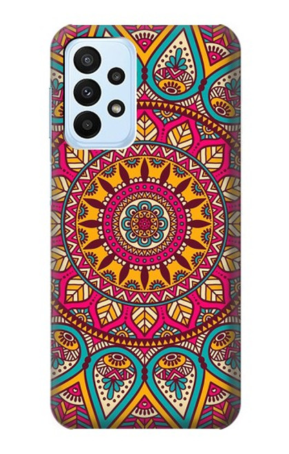 S3694 Modèle d'art hippie Etui Coque Housse pour Samsung Galaxy A23