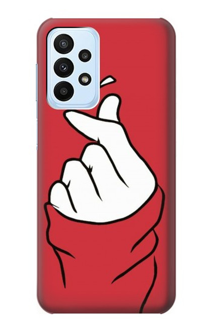 S3701 Mini signe d'amour de coeur Etui Coque Housse pour Samsung Galaxy A23