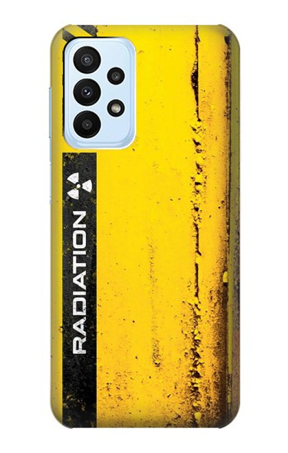 S3714 Avertissement de rayonnement Etui Coque Housse pour Samsung Galaxy A23