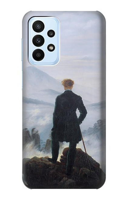 S3789 Wanderer above the Sea of Fog Etui Coque Housse pour Samsung Galaxy A23