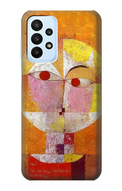 S3811 Paul Klee Senecio Homme Tête Etui Coque Housse pour Samsung Galaxy A23