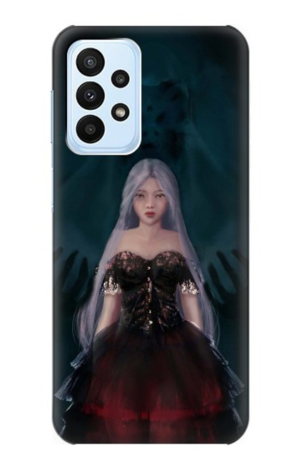 S3847 Lilith Devil Bride Gothique Fille Crâne Grim Reaper Etui Coque Housse pour Samsung Galaxy A23