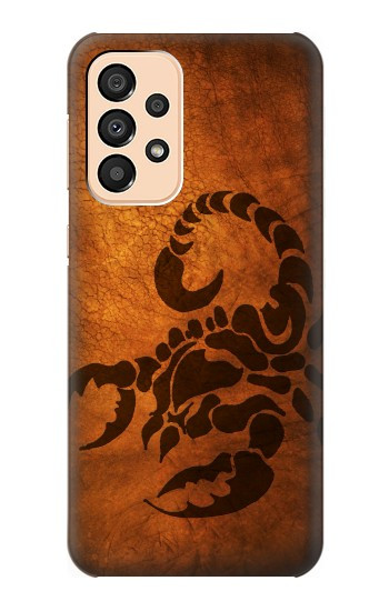 S0683 Scorpion Tatouage Etui Coque Housse pour Samsung Galaxy A33 5G