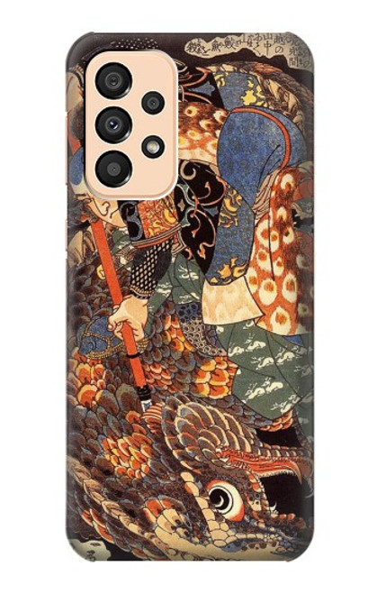 S0914 Ronin Miyamoto Musashi Etui Coque Housse pour Samsung Galaxy A33 5G