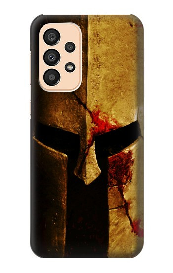 S2439 Guerrier spartiate Casque Etui Coque Housse pour Samsung Galaxy A33 5G