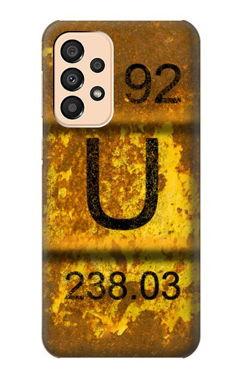 S2447 Vieux nucléaire d'uranium Rusty déchets Baril Etui Coque Housse pour Samsung Galaxy A33 5G