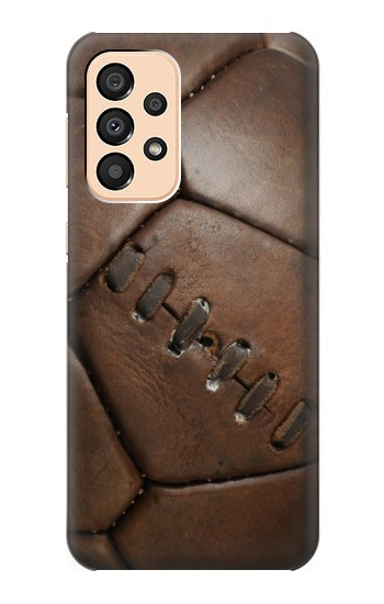 S2661 Football Football graphique en cuir Etui Coque Housse pour Samsung Galaxy A33 5G