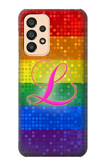 S2900 Arc en ciel LGBT Fierté lesbienne Drapeau Etui Coque Housse pour Samsung Galaxy A33 5G