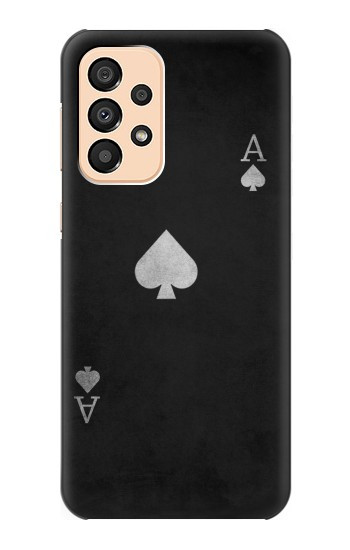 S3152 Noir Ace of Spade Etui Coque Housse pour Samsung Galaxy A33 5G