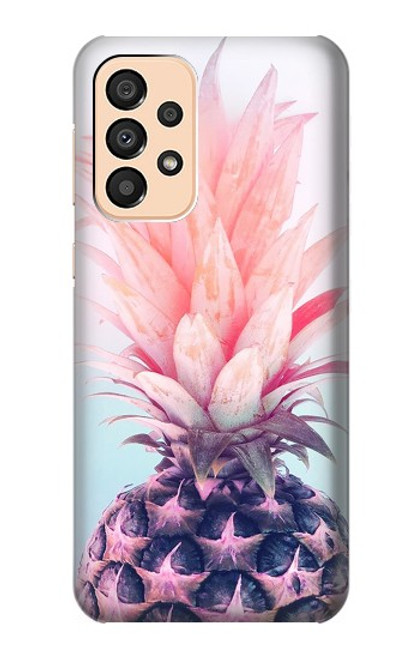 S3711 Ananas rose Etui Coque Housse pour Samsung Galaxy A33 5G