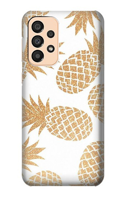 S3718 Ananas sans soudure Etui Coque Housse pour Samsung Galaxy A33 5G