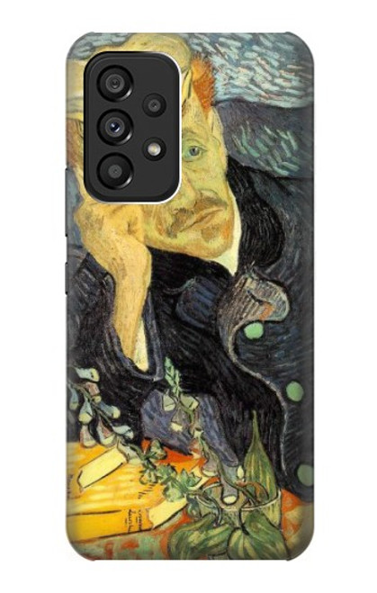 S0212 Van Gogh Portrait du Dr Gachet Etui Coque Housse pour Samsung Galaxy A53 5G