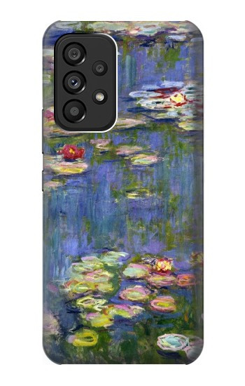 S0997 Claude Monet Nymphéas Etui Coque Housse pour Samsung Galaxy A53 5G