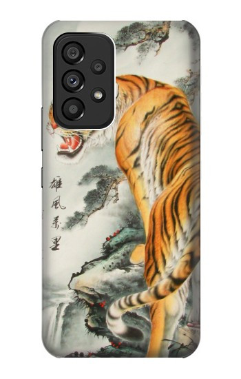 S1934 Peinture Tigre chinois Etui Coque Housse pour Samsung Galaxy A53 5G