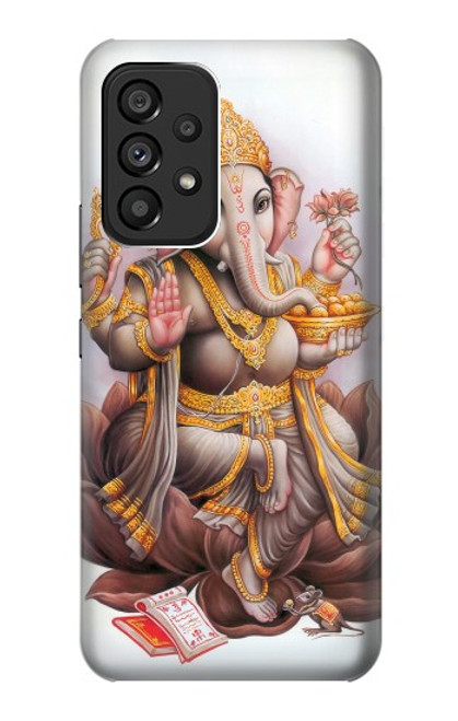S2820 Dieu hindou Ganesha Ganapati Vinayaka Etui Coque Housse pour Samsung Galaxy A53 5G