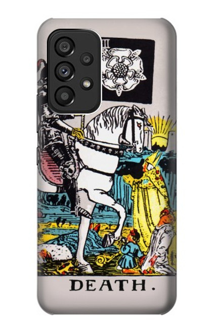 S3008 Mort de carte de tarot Etui Coque Housse pour Samsung Galaxy A53 5G