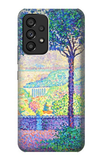 S3349 Paul Signac Terrasse de Meudon Etui Coque Housse pour Samsung Galaxy A53 5G