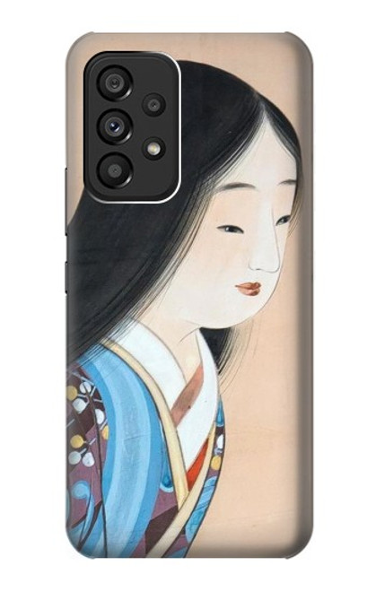 S3483 Japon Beauté Kimono Etui Coque Housse pour Samsung Galaxy A53 5G