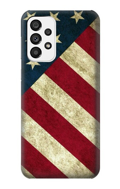 S3295 Drapeau national des États-Unis Etui Coque Housse pour Samsung Galaxy A73 5G