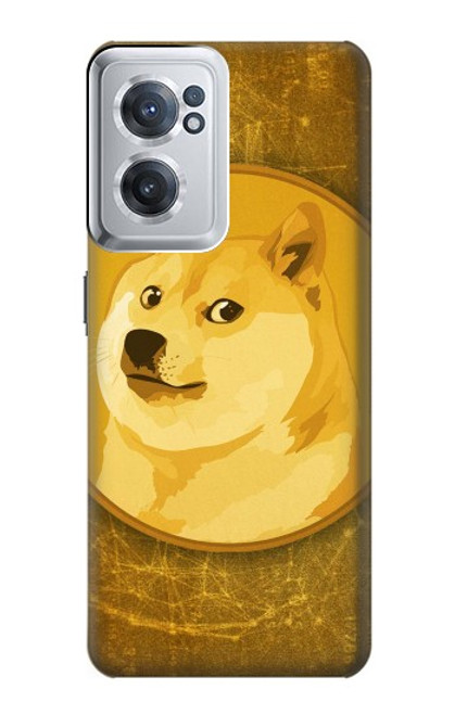 S3826 Dogecoin Shiba Etui Coque Housse pour OnePlus Nord CE 2 5G