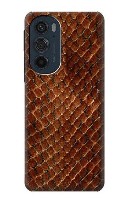 S0555 serpent Peau Etui Coque Housse pour Motorola Edge 30 Pro