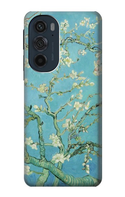 S2692 Vincent Van Gogh Amandier en fleurs Etui Coque Housse pour Motorola Edge 30 Pro