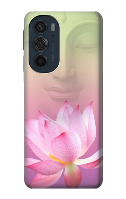 S3511 Fleur de lotus Bouddhisme Etui Coque Housse pour Motorola Edge 30 Pro