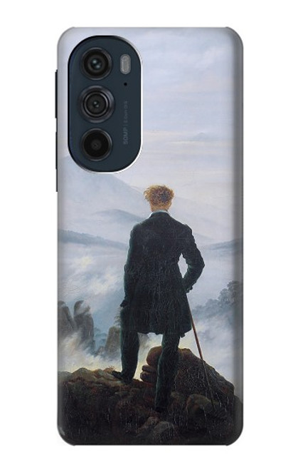 S3789 Wanderer above the Sea of Fog Etui Coque Housse pour Motorola Edge 30 Pro