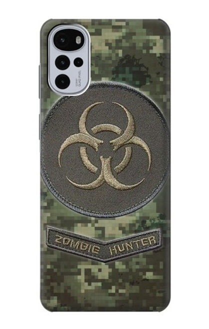 S3468 Biohazard Zombie Hunter Graphic Etui Coque Housse pour Motorola Moto G22
