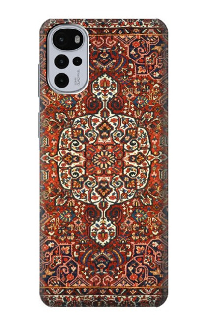 S3813 Motif de tapis persan Etui Coque Housse pour Motorola Moto G22