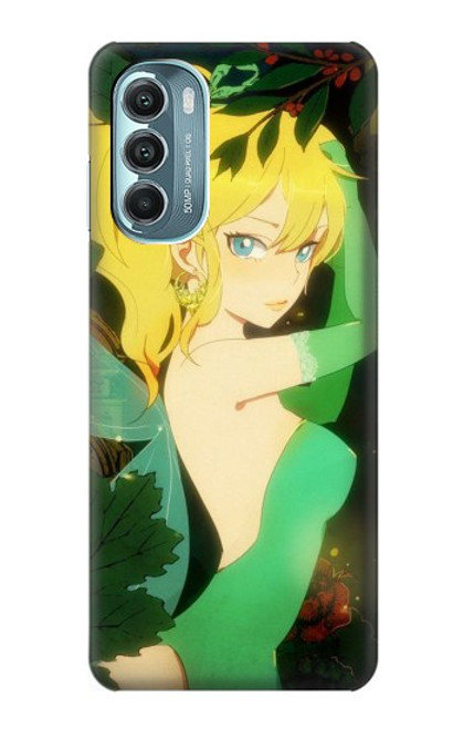 S0095 Peter Pan Tinker Bell Etui Coque Housse pour Motorola Moto G Stylus 5G (2022)