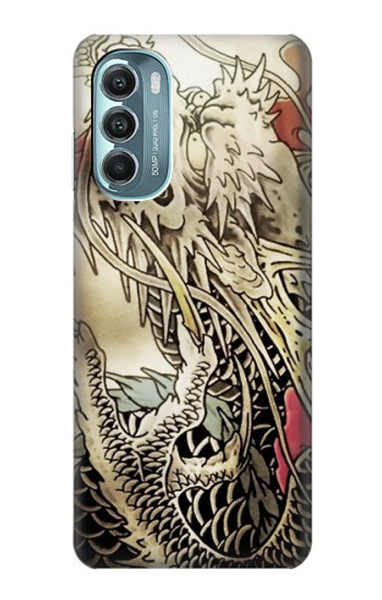 S0122 Yakuza Tatouage Etui Coque Housse pour Motorola Moto G Stylus 5G (2022)