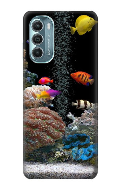 S0226 L'aquarium Etui Coque Housse pour Motorola Moto G Stylus 5G (2022)