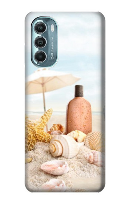 S1425 Seashells sur la plage Etui Coque Housse pour Motorola Moto G Stylus 5G (2022)