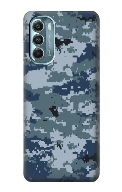 S2346 Marine Camo camouflage graphique Etui Coque Housse pour Motorola Moto G Stylus 5G (2022)