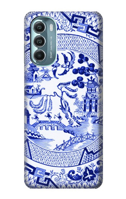 S2768 Motif Willow Graphique Etui Coque Housse pour Motorola Moto G Stylus 5G (2022)