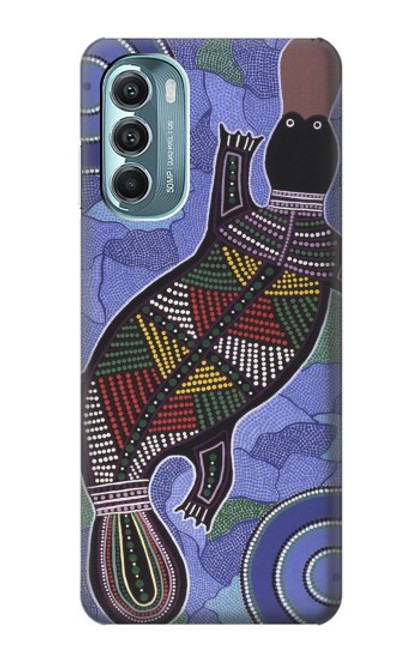 S3387 Platypus Art aborigène d'Australie Etui Coque Housse pour Motorola Moto G Stylus 5G (2022)