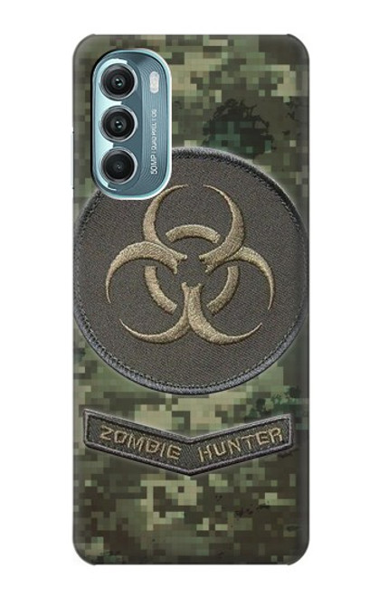 S3468 Biohazard Zombie Hunter Graphic Etui Coque Housse pour Motorola Moto G Stylus 5G (2022)