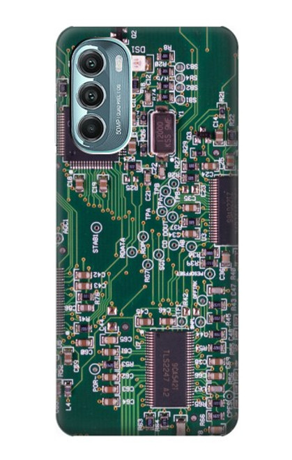 S3519 Electronique Circuit Board graphique Etui Coque Housse pour Motorola Moto G Stylus 5G (2022)