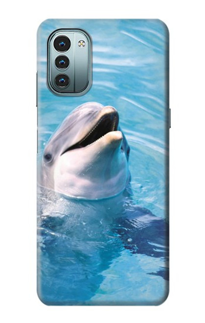 S1291 Les Dauphins en Mer Etui Coque Housse pour Nokia G11, G21