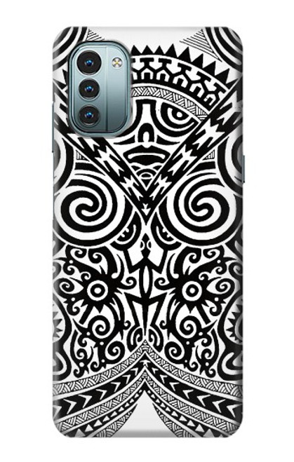 S1655 Tatouage maori Etui Coque Housse pour Nokia G11, G21