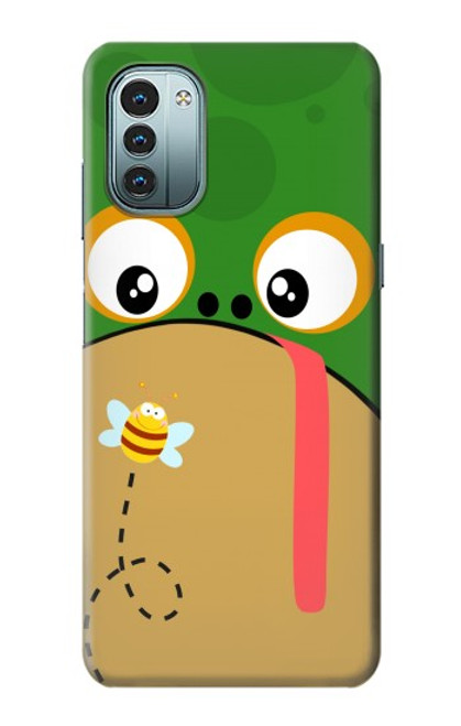 S2765 Grenouille abeille mignon Dessin animé Etui Coque Housse pour Nokia G11, G21