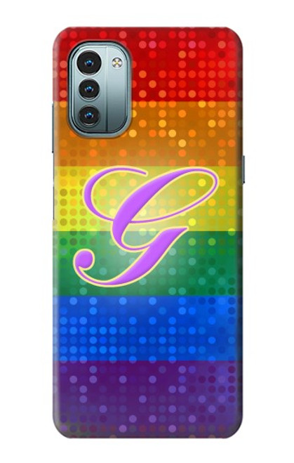 S2899 Arc en ciel LGBT Gay Pride Drapeau Etui Coque Housse pour Nokia G11, G21