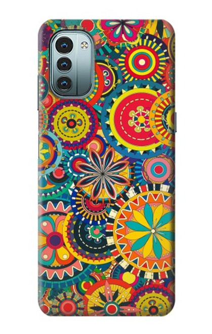 S3272 Motif coloré Etui Coque Housse pour Nokia G11, G21