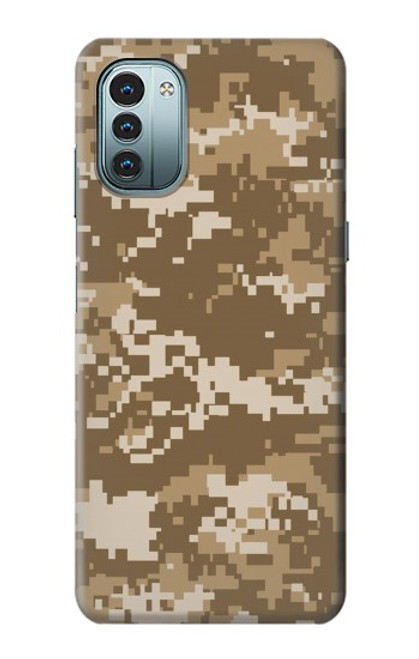 S3294 Armée Tan Coyote Camo Désert Camouflage Etui Coque Housse pour Nokia G11, G21