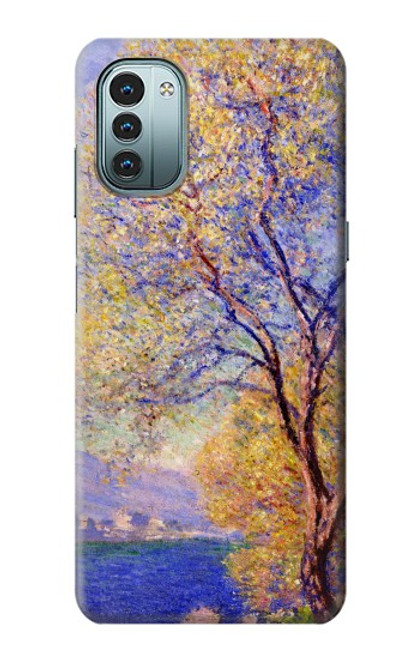 S3339 Claude Monet Antibes vue des jardins Salis Etui Coque Housse pour Nokia G11, G21