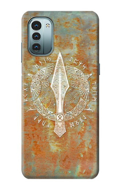 S3827 Lance Gungnir d'Odin Norse Viking Symbol Etui Coque Housse pour Nokia G11, G21