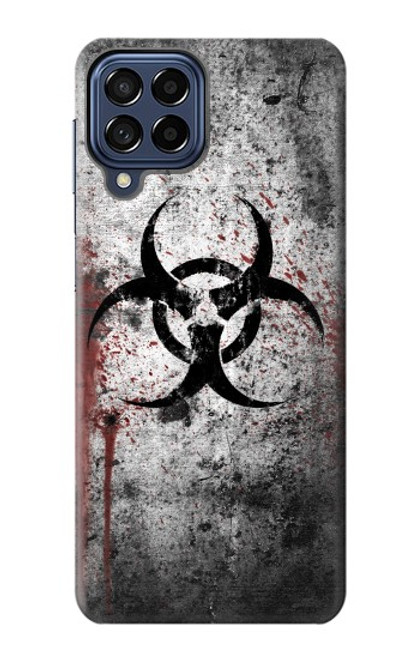 S2440 Risque biologique biorisques Etui Coque Housse pour Samsung Galaxy M53