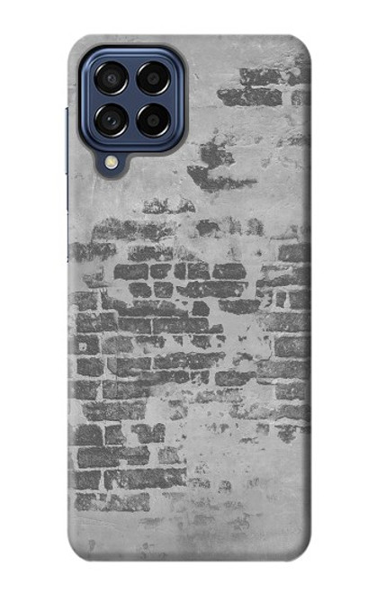 S3093 Vieux mur de briques Etui Coque Housse pour Samsung Galaxy M53